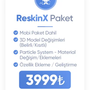 ReskinX Paket (Unity) - Uygulama Yayınlama/ASO Hizmeti