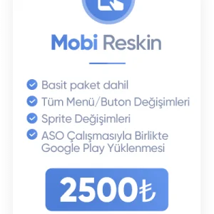 Mobi Reskin (Unity) Uygulama Yayınlama Hizmeti